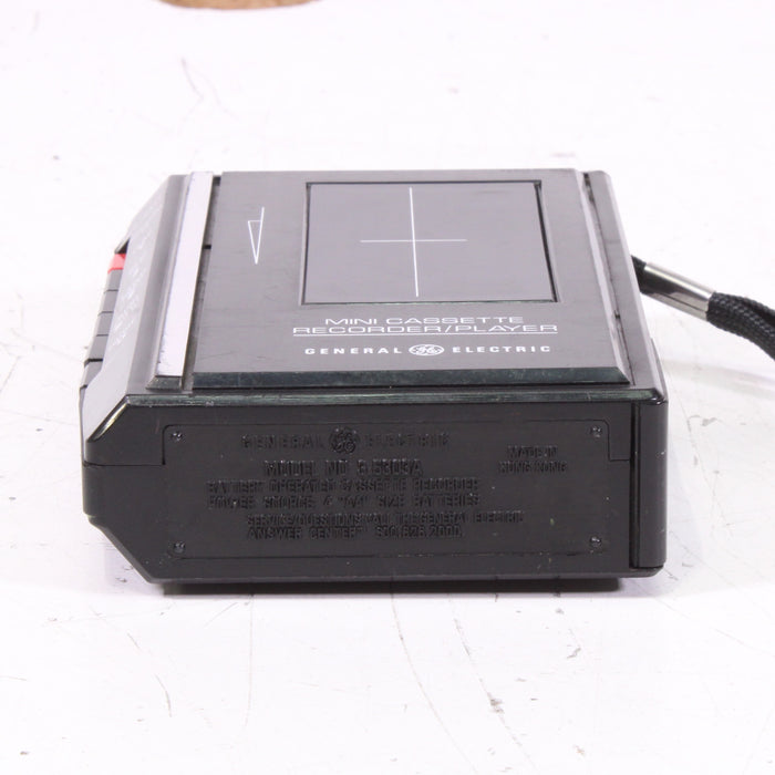 General Electric 3-5303A Mini Portable Cassette Recorder/Player-Cassette Players & Recorders-SpenCertified-vintage-refurbished-electronics