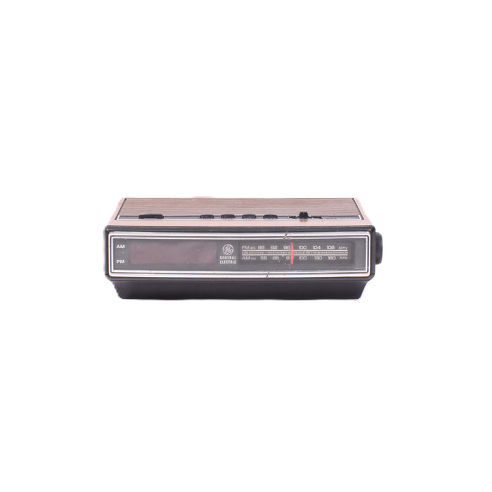 General Electric 7-4625A AM/FM Digital Clock Radio Woodgrain Alarm Clock-Radios-SpenCertified-vintage-refurbished-electronics