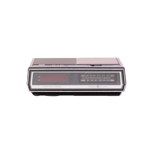General Electric 7-4635A AM/FM Clock Radio Woodgrain Digital Alarm Clock-Radios-SpenCertified-vintage-refurbished-electronics