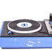 General Electric P330A Blue Portable 45 RPM Record Player with Matching Speaker-Turntables & Record Players-SpenCertified-vintage-refurbished-electronics