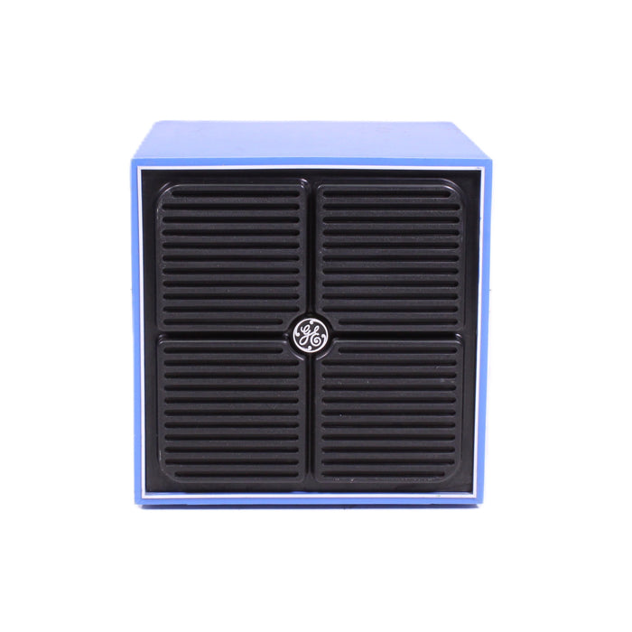 General Electric P330A Blue Portable 45 RPM Record Player with Matching Speaker-Turntables & Record Players-SpenCertified-vintage-refurbished-electronics