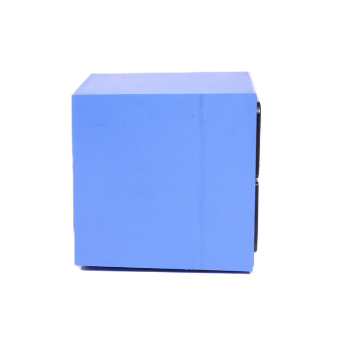 General Electric P330A Blue Portable 45 RPM Record Player with Matching Speaker-Turntables & Record Players-SpenCertified-vintage-refurbished-electronics