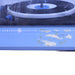 General Electric P330A Blue Portable 45 RPM Record Player with Matching Speaker-Turntables & Record Players-SpenCertified-vintage-refurbished-electronics