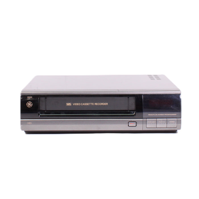 General Electric VG2003 VHS VCR Video Cassette Recorder (1990)-VCRs-SpenCertified-vintage-refurbished-electronics