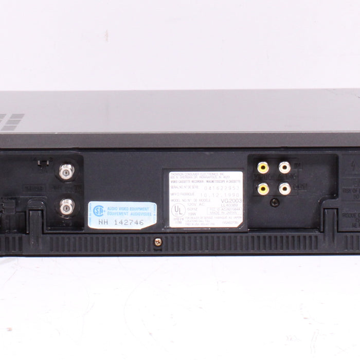 General Electric VG2003 VHS VCR Video Cassette Recorder (1990)-VCRs-SpenCertified-vintage-refurbished-electronics