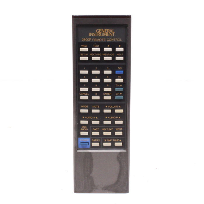General Instruments Remote General Instruments 2600R Remote Control RCU-2600R — SpenCertified