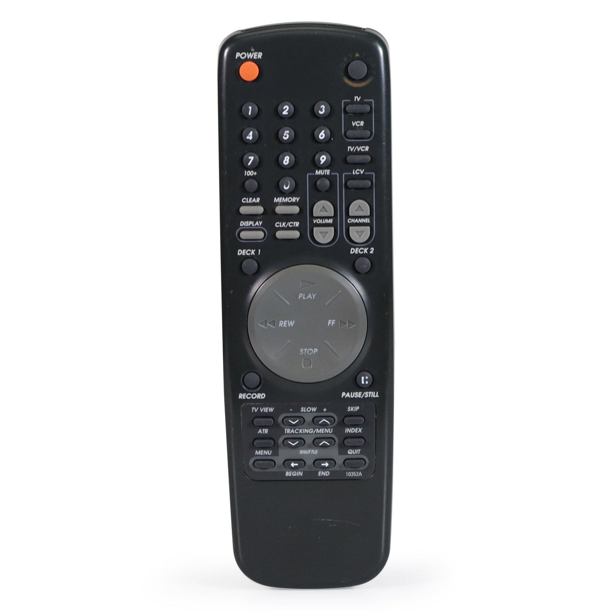 GoVideo 10343B Remote Control for Dual Deck VCR DDV9050 and More ...
