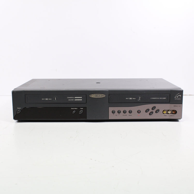 GoVideo DDV2110 outlet Dual Deck VCR