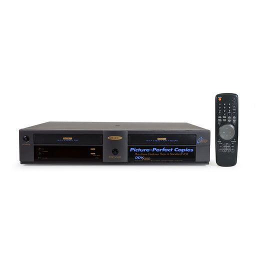 GoVideo DDV9050 Dual Deck VCR/VHS Player/Recorder-Electronics-SpenCertified-refurbished-vintage-electonics