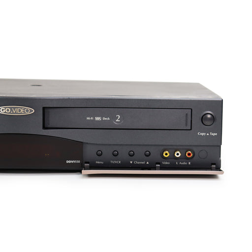 GoVideo DDV9550 Dual Deck VHS Player-Electronics-SpenCertified-refurbished-vintage-electonics