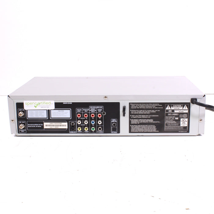 GoVideo DV1130 DVD VCR Combo Player with Progressive Scan (2003)-VCRs-SpenCertified-vintage-refurbished-electronics