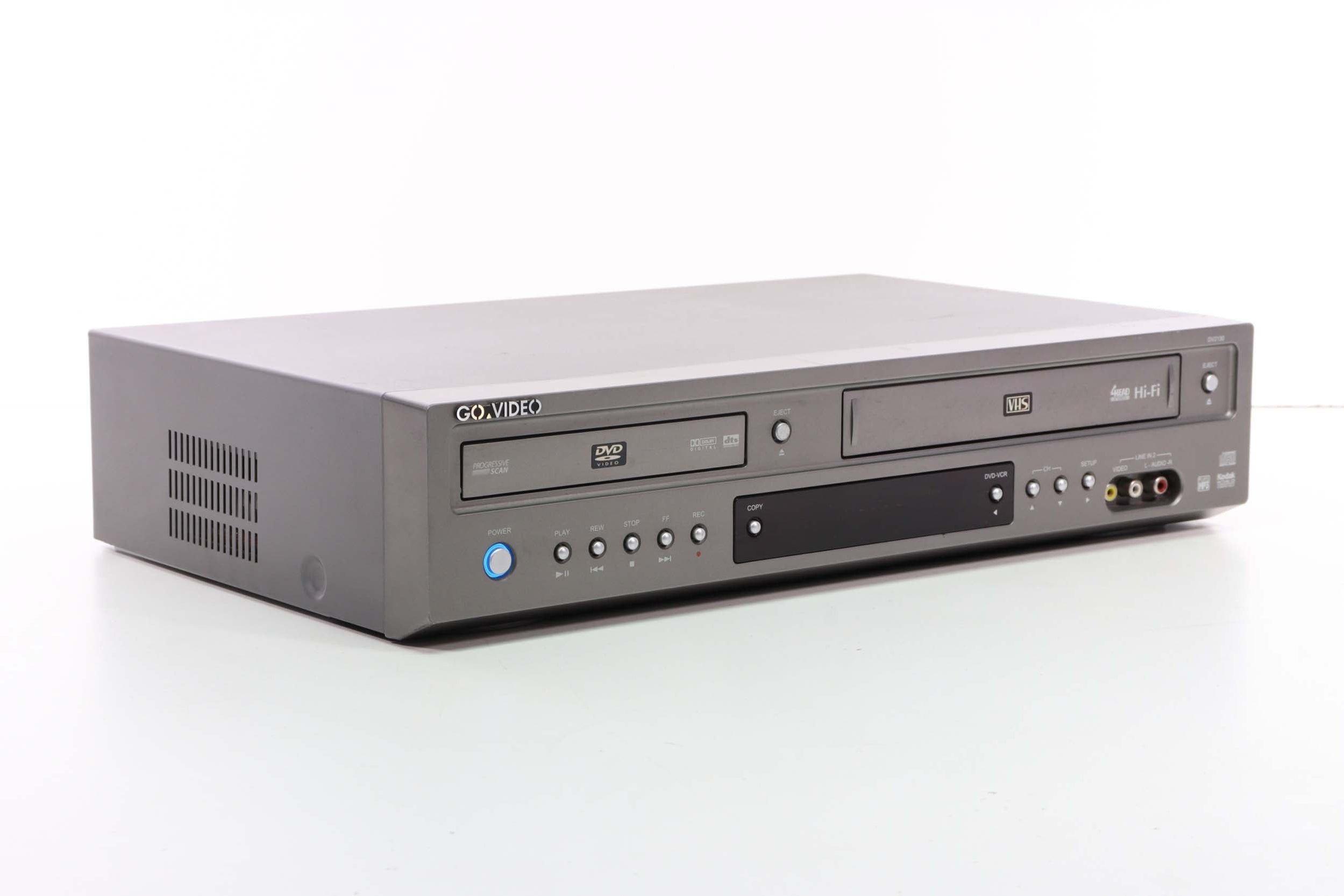 GoVideo DV2130 DVD VHS Combo Player — SpenCertified