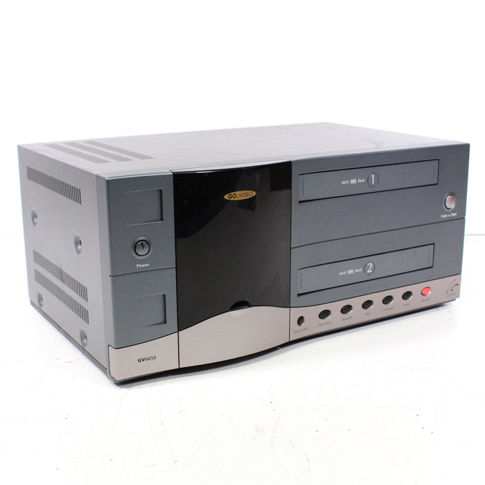 GoVideo GV-6650 Dual Deck VCR VHS Player Recorder 4-Head Hi-Fi System-VCRs-SpenCertified-vintage-refurbished-electronics