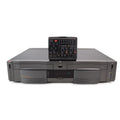 GoVideo GV3060 Dual Deck VCR Video Cassette Playback Recorder Double Tray