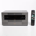 GoVideo GV6010 Dual Deck VCR VHS Player Recorder Picture-Perfect Copies with Original Box