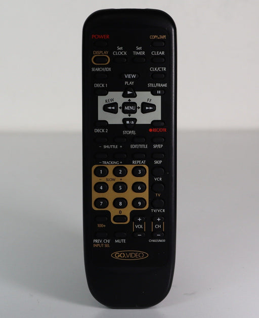 Go Video GV6025/6650 Remote Control For Dual VCR VHS Player GV6025 GV6650-Remote Controls-SpenCertified-vintage-refurbished-electronics