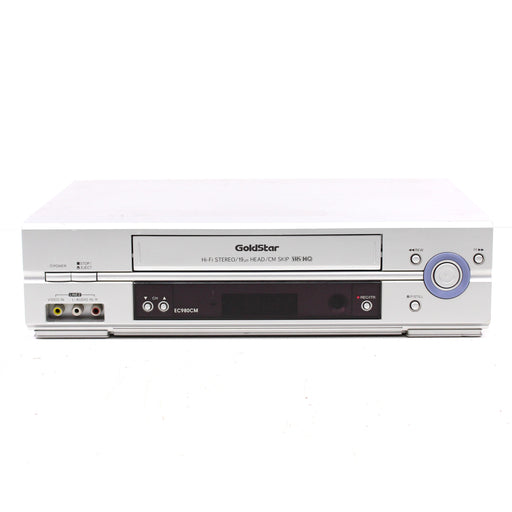 GoldStar EC980CM 4-Head Hi-Fi Stereo VCR VHS Player Commercial Skip-VCRs-SpenCertified-vintage-refurbished-electronics