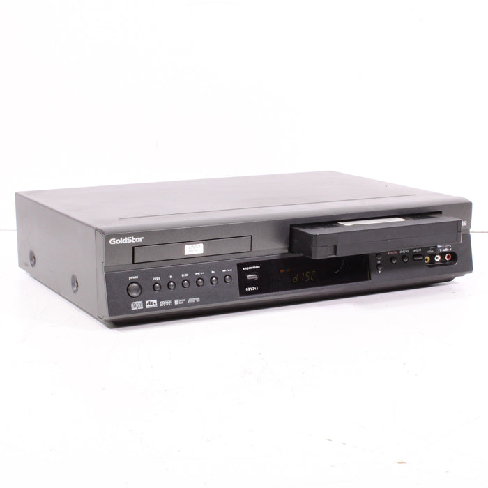 GoldStar GBV241 DVD VHS Combo Player with S-Video Output (2003)-VCRs-SpenCertified-vintage-refurbished-electronics