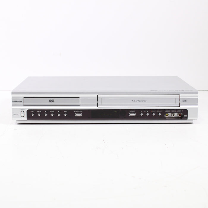 GoldStar GBV441 DVD VHS Combo Player 4-Head Hi-Fi Stereo VCR (2004)-VCRs-SpenCertified-vintage-refurbished-electronics