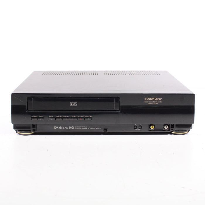 GoldStar GHV-4700M VCR Video Cassette Recorder-VCRs-SpenCertified-vintage-refurbished-electronics