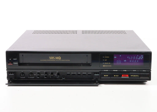 GoldStar GHV-5220M HQ VHS Player VCR Video Cassette Recorder-VCRs-SpenCertified-vintage-refurbished-electronics