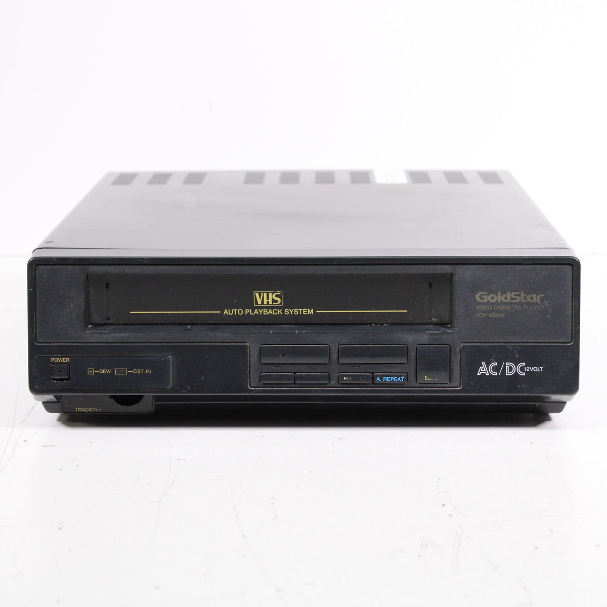 GoldStar VCP-4200M Compact VCR Video Cassette Recorder (1990 ...