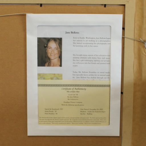 Good Life VII by Jane Bellows Limited Edition Giclee on Somerset Paper-Painting-SpenCertified-vintage-refurbished-electronics