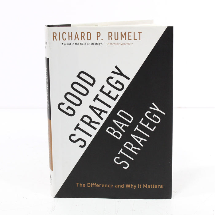 Good Strategy Bad Strategy by Richard P. Rumelt Hardcover Book (2011)-Books-SpenCertified-vintage-refurbished-electronics