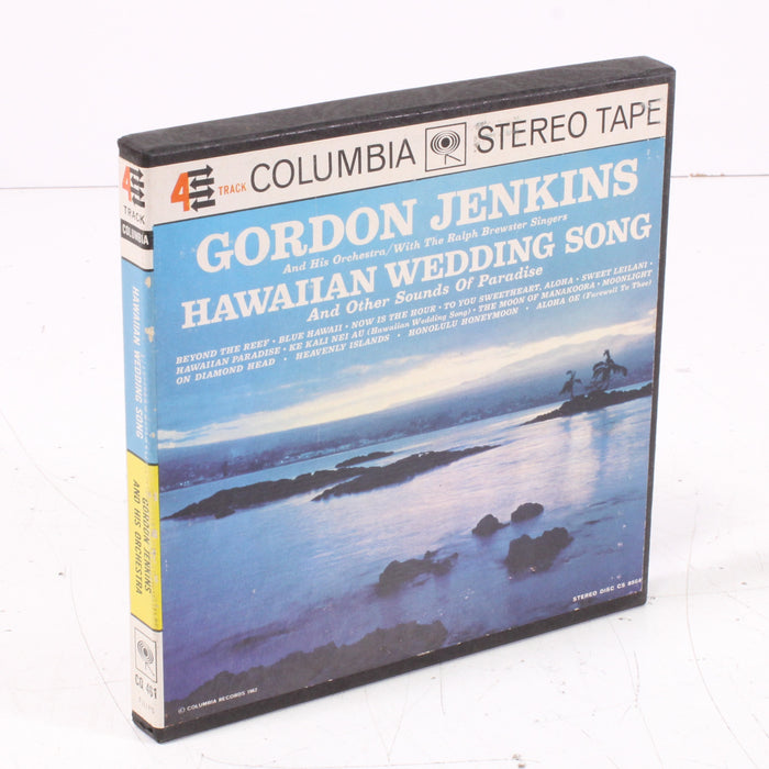 Gordon Jenkins – Hawaiian Wedding Song and Other Sounds of Paradise – with The Ralph Brewster Singers Reel to Reel Tape 7" 1/4" 7½ IPS Decca Stereo Tape-Reel-to-Reel Tape-SpenCertified-vintage-refurbished-electronics