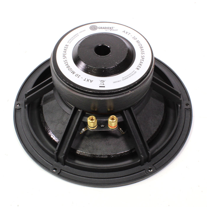 Gradient Axis AXT-10 10" Midbass Woofer Speaker Driver Replacement Part-Speaker Accessories-SpenCertified-vintage-refurbished-electronics