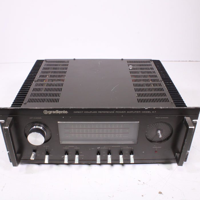 Gradiente A-1 Direct Coupled Reference Power Amplifier-Power Amplifiers-SpenCertified-vintage-refurbished-electronics