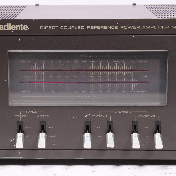 Gradiente A-1 Direct Coupled Reference Power Amplifier-Power Amplifiers-SpenCertified-vintage-refurbished-electronics