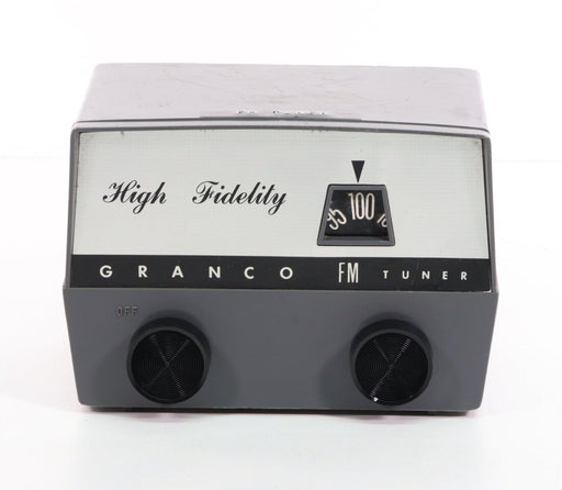 Granco T-300 FM Tuner High Fidelity 3 Tubes Vintage-AM FM Tuner-SpenCertified-vintage-refurbished-electronics