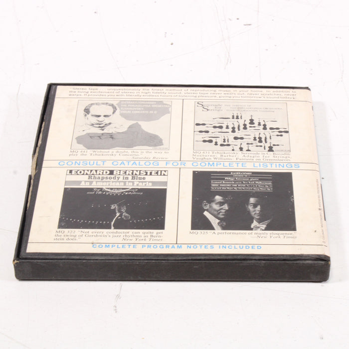Grieg OP 16 / Rachmaninoff Op. 43 – Philippe Entremont – The Philadelphia Orchestra / Eugene Ormandy Reel to Reel Tape 7" 1/4" 7½ IPS Columbia Stereo Tape-Reel-to-Reel Tape-SpenCertified-vintage-refurbished-electronics