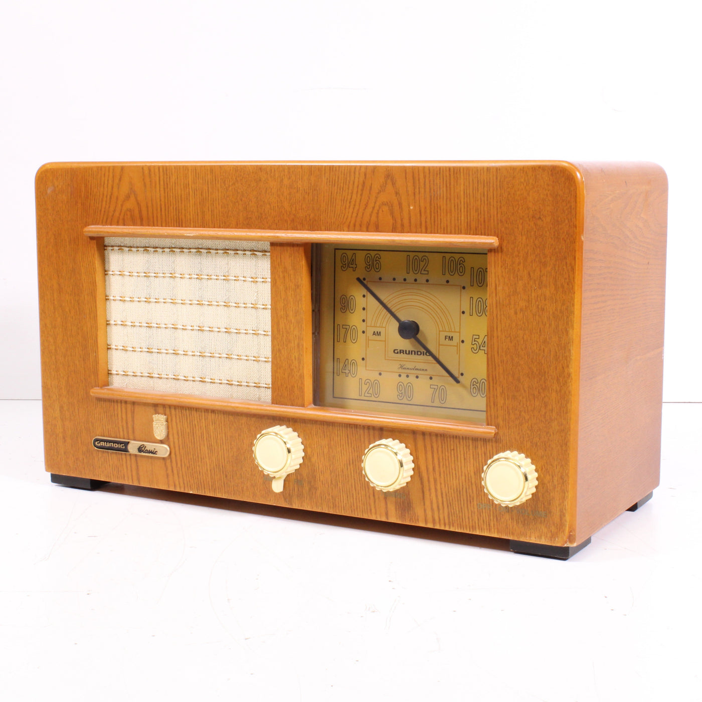 Grundig Classic Heinzelmann Vintage AM FM Stereo Table Radio (1997 ...