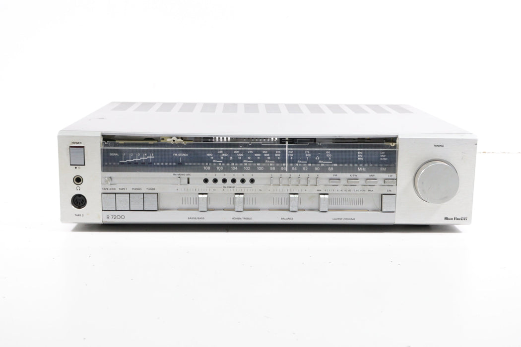 Grundig R 7200 High Fidelity FM AM Stereo Receiver (NO POWER) (AS IS)-Audio & Video Receivers-SpenCertified-vintage-refurbished-electronics