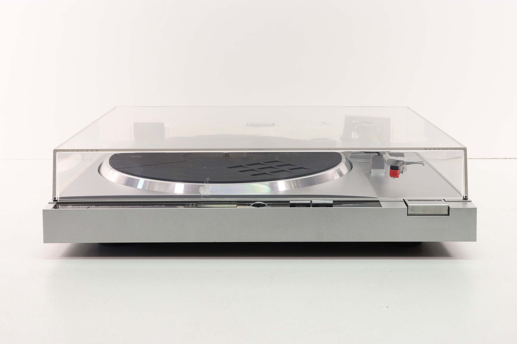 HITACHI HT-2 Direct Drive Turntable (Silver) — SpenCertified