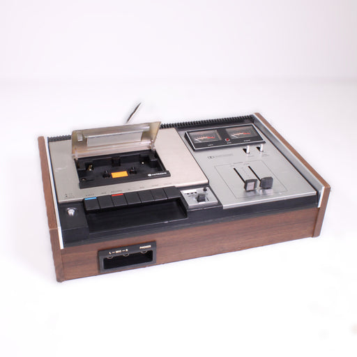 HITACHI TRQ-2040D Stereo Cassette Tape Deck Wood Cabinet Dolby System-Cassette Players & Recorders-SpenCertified-vintage-refurbished-electronics