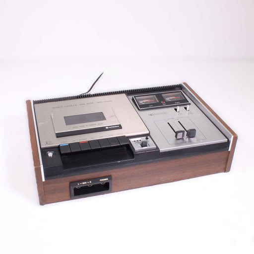 HITACHI TRQ-2040D Stereo Cassette Tape Deck Wood Cabinet Dolby System-Cassette Players & Recorders-SpenCertified-vintage-refurbished-electronics