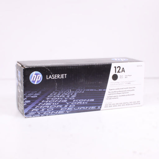 HP Black LaserJet 12A (Q2612A) Toner Cartridge (New Sealed)-Toner & Inkjet Cartridges-SpenCertified-vintage-refurbished-electronics