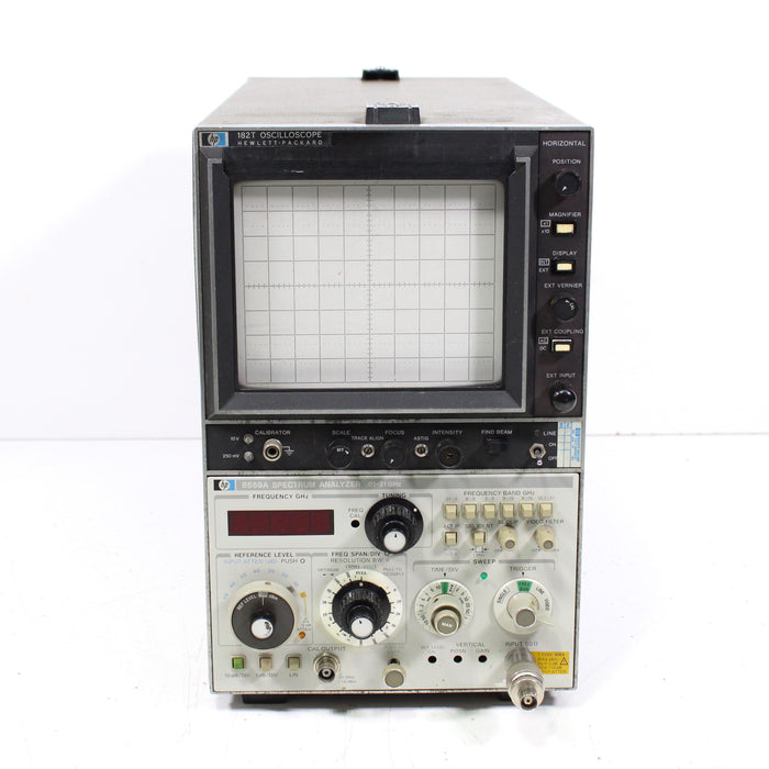 HP Hewlett Packard 182T Oscilloscope Analog Storage Mainframe (AS IS)-Electronics-SpenCertified-vintage-refurbished-electronics