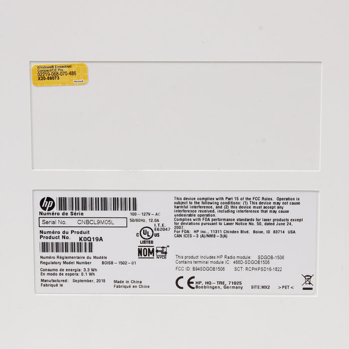 HP LaserJet Enterprise M608 Monochrome Laser Printer K0Q19A (2018) (AS IS)-Printers, Copiers & Fax Machines-SpenCertified-vintage-refurbished-electronics