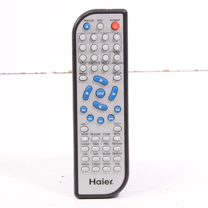 Haier DVD101B Remote Control for DVD Player-Remote Controls-SpenCertified-vintage-refurbished-electronics