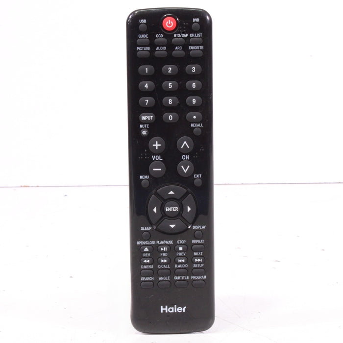 Haier HTR-D10 Remote Control for TV/DVD Combo HL19R1 and More-Remote Controls-SpenCertified-vintage-refurbished-electronics