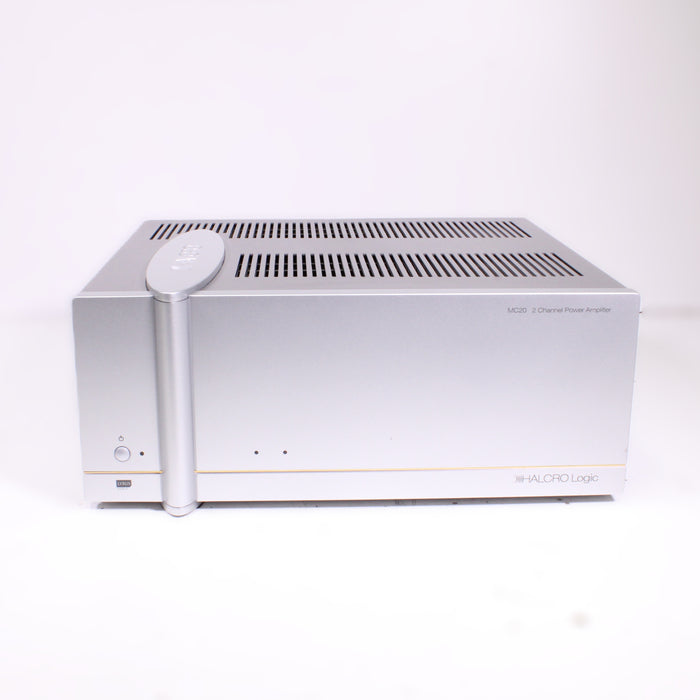 Halcro Logic MC20 2-Channel Power Amplifier Audiophile Bundle (ORIGINAL BOX)-Power Amplifiers-SpenCertified-vintage-refurbished-electronics