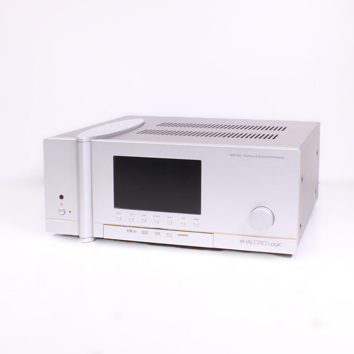 Halcro Logic SSP100 Surround Sound Processor High-End Home Theater HDMI and S-Video-Audio Amplifiers-SpenCertified-vintage-refurbished-electronics