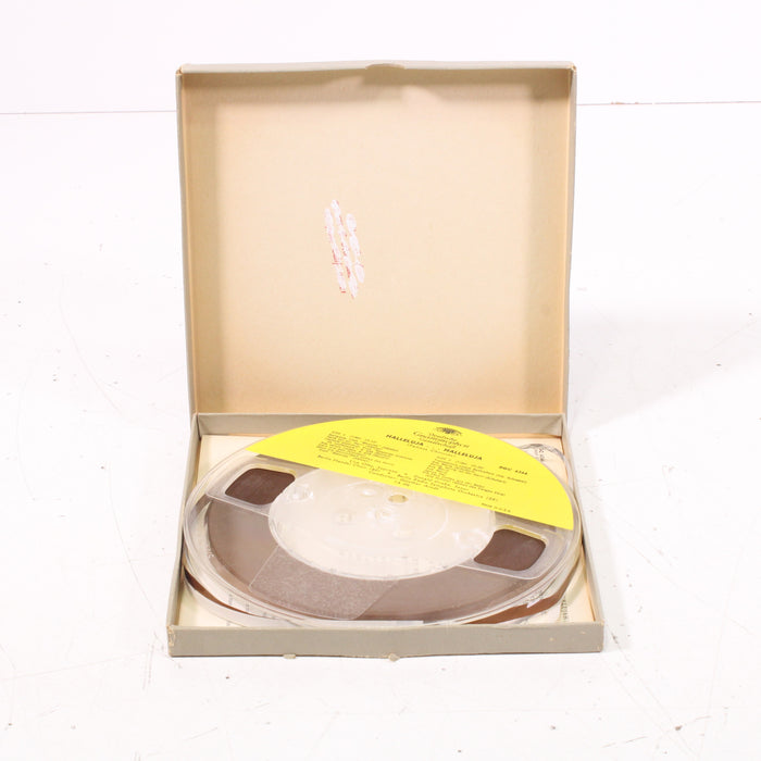 Hallelujah! Hallelujah! Great Sacred Arias and Choruses Reel to Reel Tape 7" 1/4" 7½ IPS Deutsche Grammophon Gesellschaft Vintage Classical-Reel-to-Reel Tape-SpenCertified-vintage-refurbished-electronics