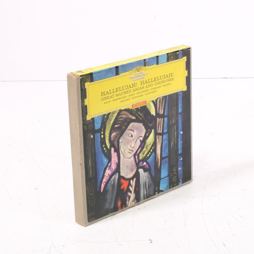 Hallelujah! Hallelujah! Great Sacred Arias and Choruses Reel to Reel Tape 7" 1/4" 7½ IPS Deutsche Grammophon Gesellschaft Vintage Classical-Reel-to-Reel Tape-SpenCertified-vintage-refurbished-electronics