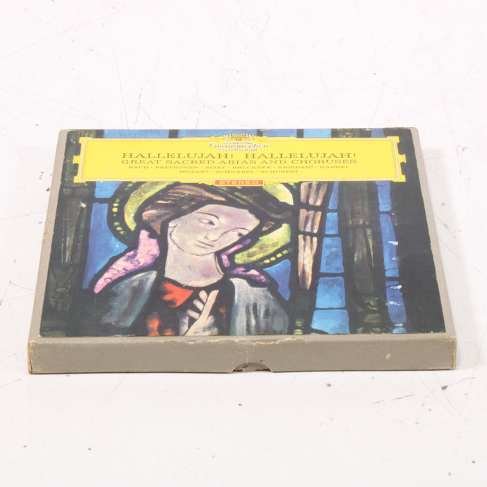 Hallelujah! Hallelujah! Great Sacred Arias and Choruses Reel to Reel Tape 7" 1/4" 7½ IPS Deutsche Grammophon Gesellschaft Vintage Classical-Reel-to-Reel Tape-SpenCertified-vintage-refurbished-electronics