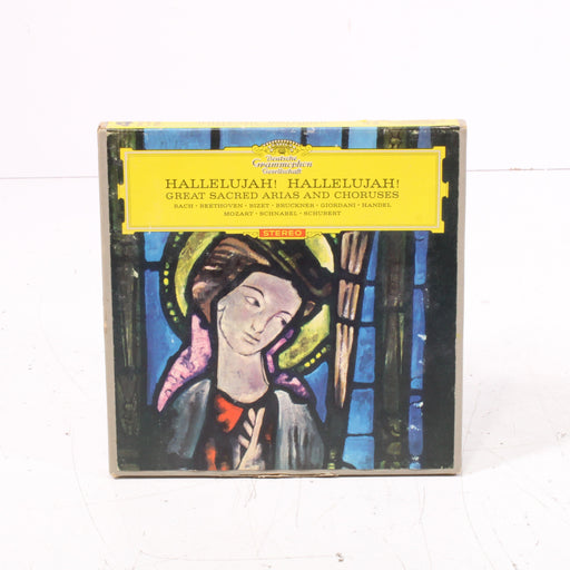 Hallelujah! Hallelujah! Great Sacred Arias and Choruses Reel to Reel Tape 7" 1/4" 7½ IPS Deutsche Grammophon Gesellschaft Vintage Classical-Reel-to-Reel Tape-SpenCertified-vintage-refurbished-electronics